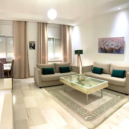 Cosy S2 Apartment Near Lamrsa Beach El Haouach Exterior photo